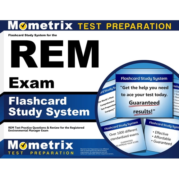 Flashcard Study System for the Rem Exam : Rem Test Practice Questions & Review for the Registered Environmental Manager Exam (Cards)