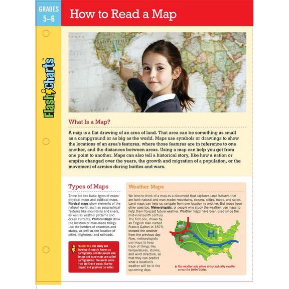 Flashcharts: How to Read a Map Flashcharts (Other)