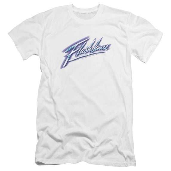 Flashdance - Logo - Premium Slim Fit Short Sleeve Shirt - Large