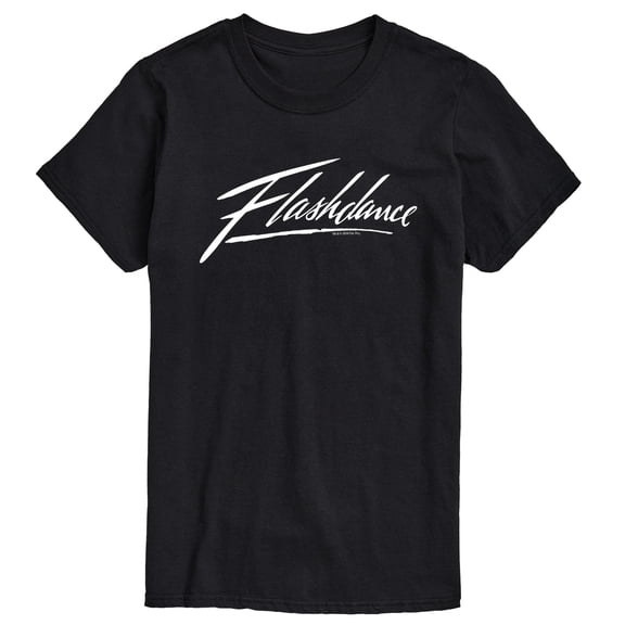 Flashdance - Script Logo - Men's Short Sleeve Graphic T-Shirt