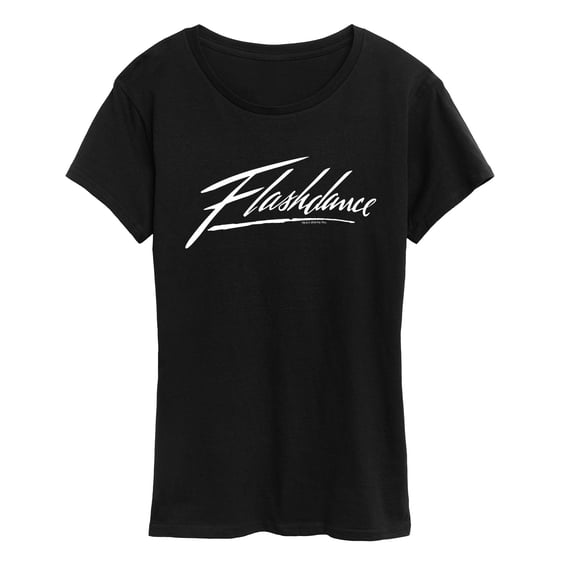 Flashdance - Script Logo - Women's Short Sleeve Graphic T-Shirt