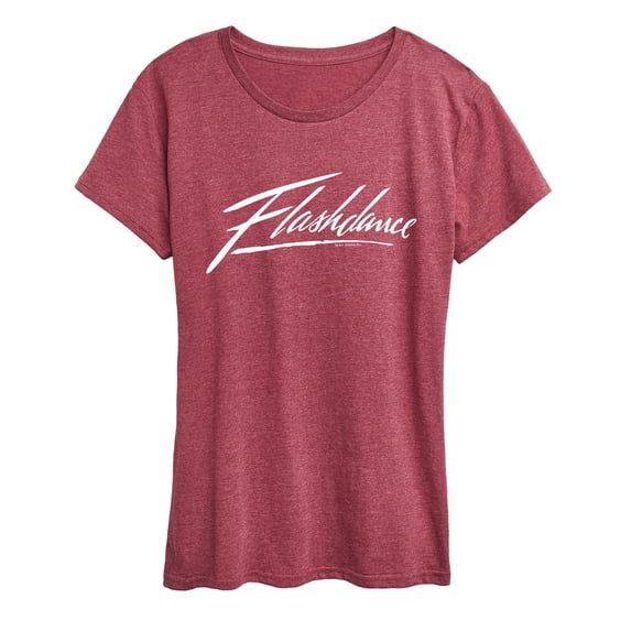 Flashdance - Script Logo - Women's Short Sleeve Graphic T-Shirt