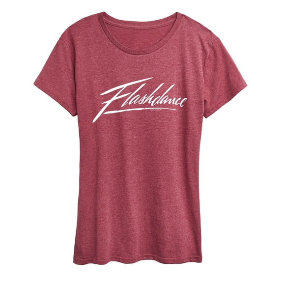Flashdance - Script Logo - Women's Short Sleeve Graphic T-Shirt