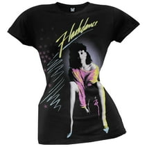 Flashdance - Vibrant Poster Juniors T-Shirt - Medium