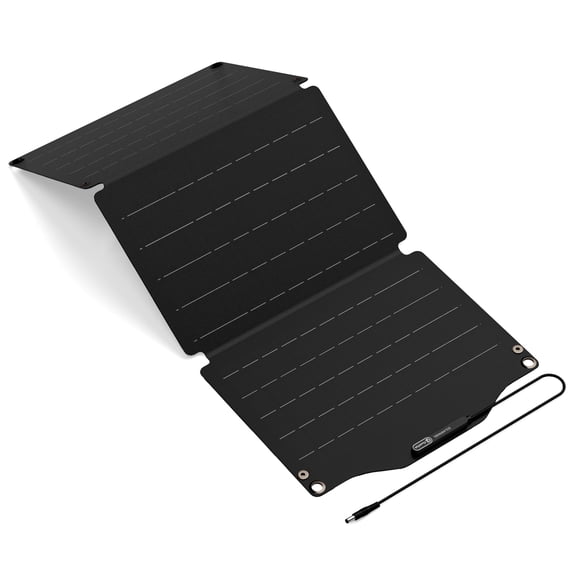 Flashfish 30W Foldable Solar Panel with DC35135 output for Power Station