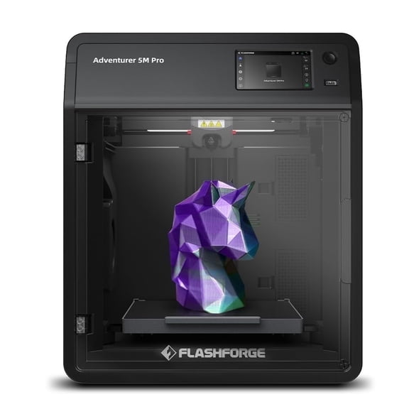 Flashforge 3D Printer Adventurer 5M Pro High Speed 3D Printers with Enclosed Chamber & Display Screen, 8.7 x 8.7 x 8.7 Inch, Black