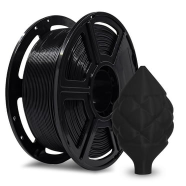 Flashforge ABS Filament 1.75mm, 1KG/2.2lbs ABS Pro 3D Printer Filament, Black