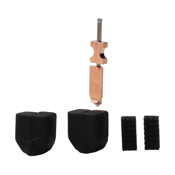 For Flashforge AD5X 3D/ Printer Nozzle Kit, All-Metal Quick-Detachable Design With 2 Silicone Covers And 2 Cleaning Brushes For Precise Printing(0.25mm)