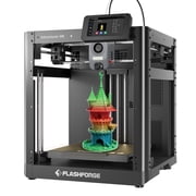 Flashforge Adventurer 5M 3D Printer, Fully Auto Leveling & 600mm/s High Speed Printing, Black
