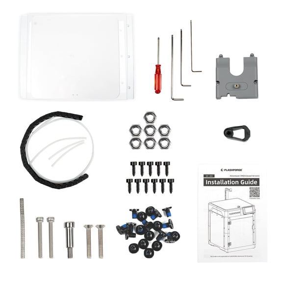 Flashforge Adventurer 5M 3D Printer Enclosure kit, DIY Design, Reduce Noise, Increase Safety and Odor Isolation, Supports Printing High Temperature Filaments