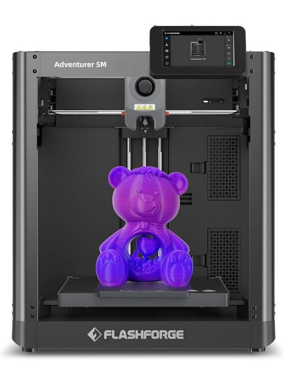 Flashforge Adventurer 5M High Speed 3D Printer, Print Size 8.7 x 8.7 x 8.7''
