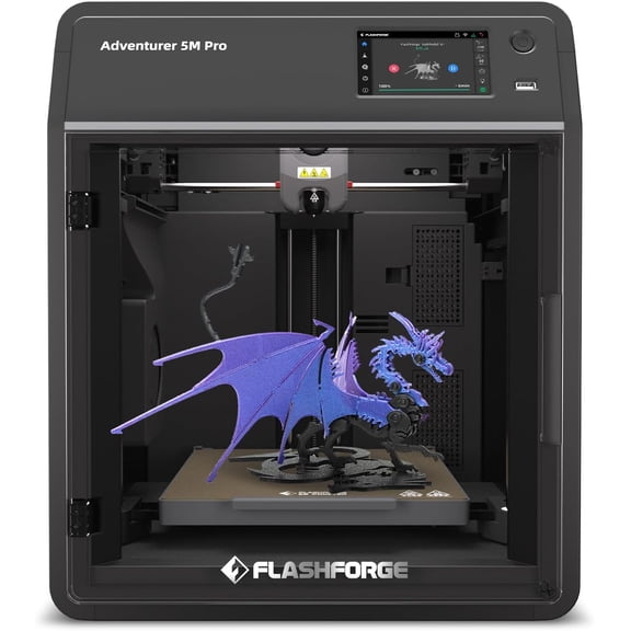 Flashforge Adventurer 5M Pro 3D Printer, Enclosed CoXY Metal Structure, Safe for Home Use