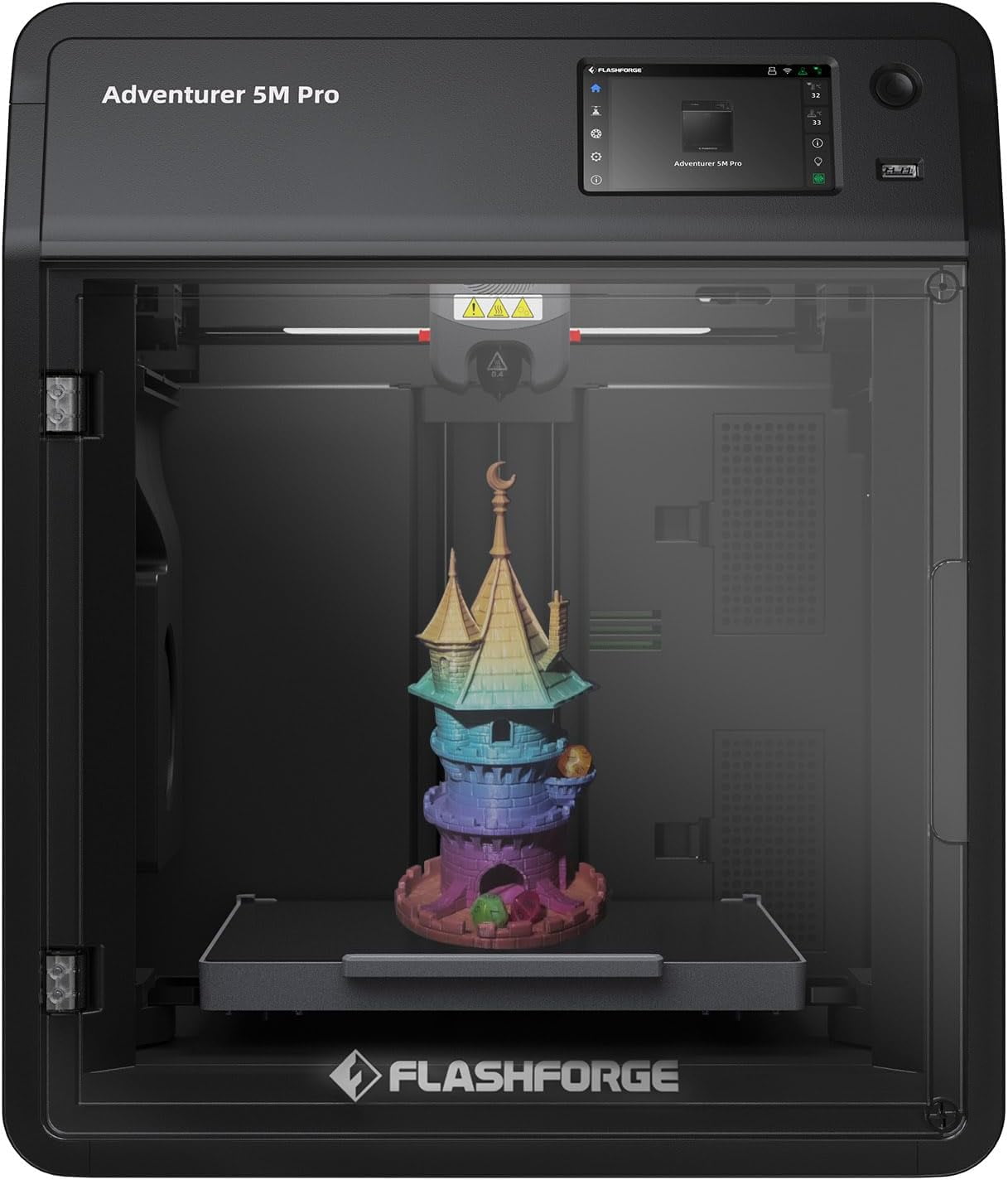 Filament 3D G3D PRO PETG, 1,75mm, Transparent, Bobine, 1 kg