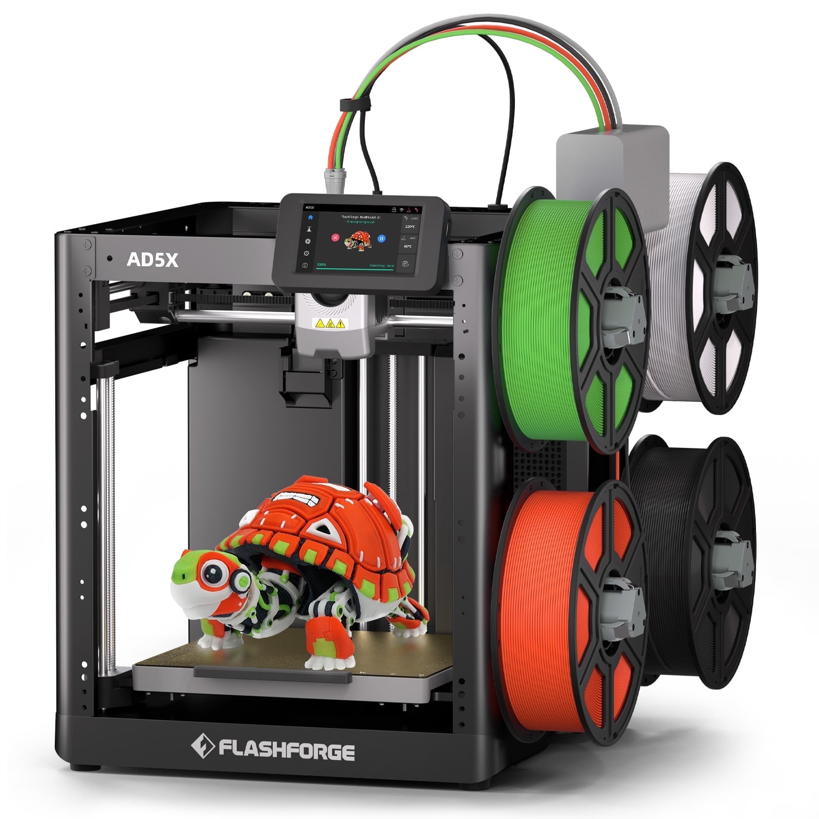 Flashforge AD5X 3D Printer, Multi-Color Printer with Display