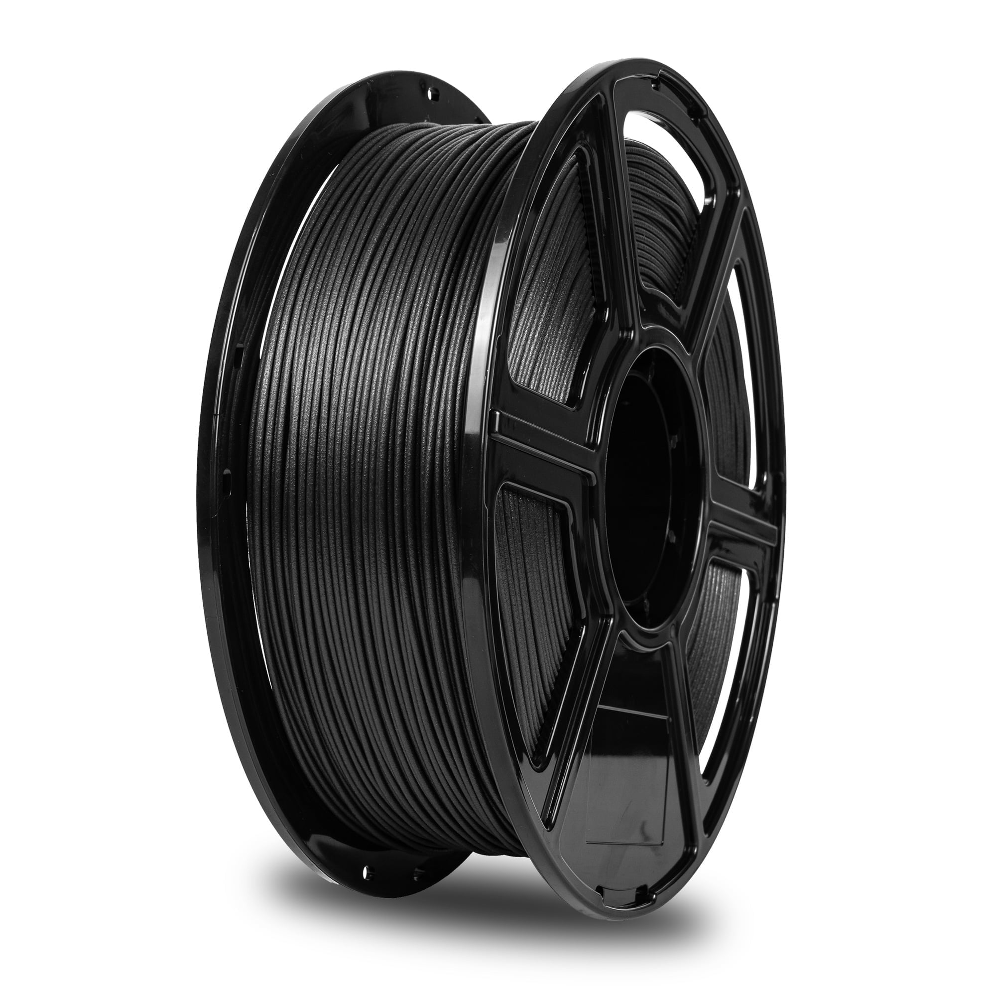 Flashforge Carbon Fiber PLA Filament 1.75mm, 1KG/2.2lbs PLA Carbon 3D Printer Filament, Black
