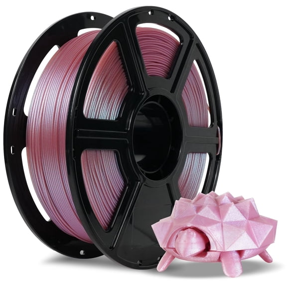 Flashforge PLA Filament 1.75mm, 1KG/2.2lbs PLA 3D Printer Filament, Rose Quartz