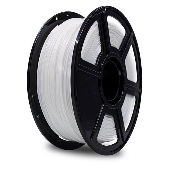 Flashforge PLA Filament 1.75mm, 1KG/2.2lbs PLA 3D Printer Filament, White