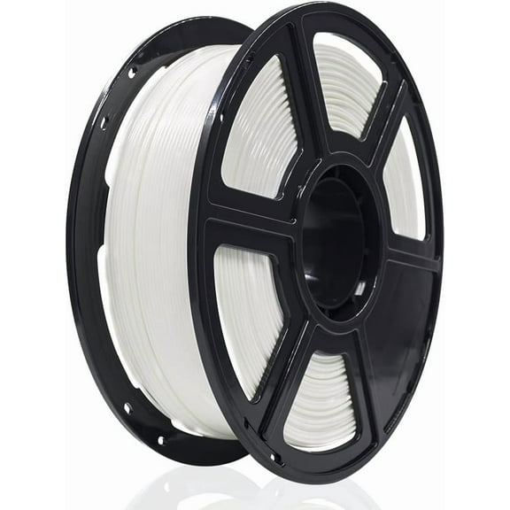 Flashforge PLA PRO Filament 1.75mm, 1KG/2.2lbs PLA Pro 3D Printer Filament, White