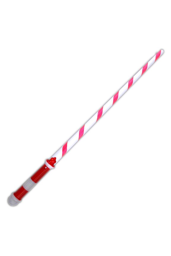 Flashing Candy Cane Christmas Sword