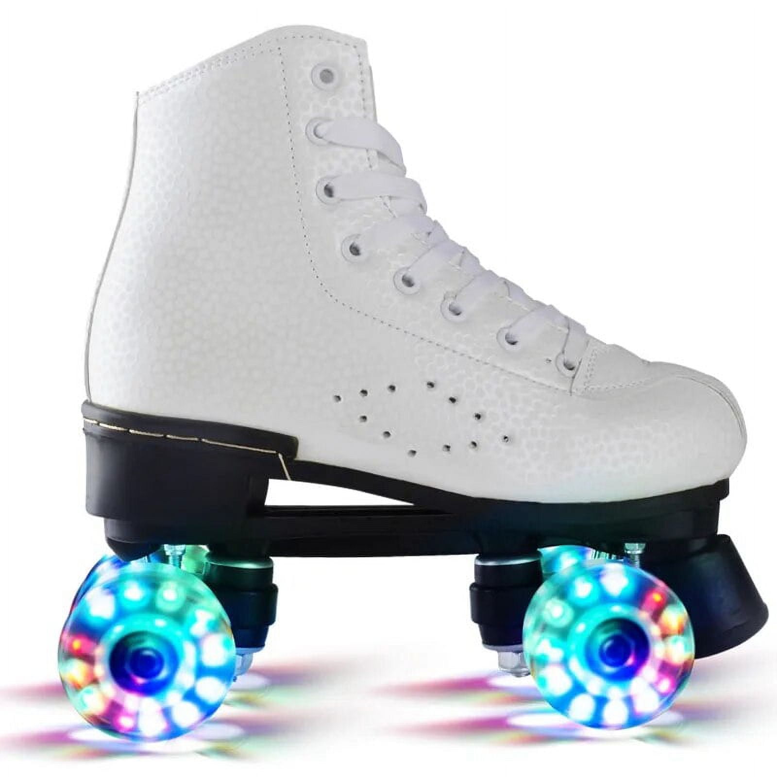 Flashing Double Wheels Roller Skate Shoes Flash Roller Skating Shoes