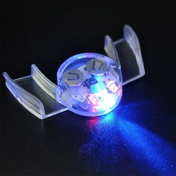 Flashing LED Light Up Mouth Braces Piece Glow Teeth For Halloween Party Rave Balloon Fart Baby Carillon Mat for Crawling Children's Carpet Kids Games Fence Games for Girls Educational Games 2 Years