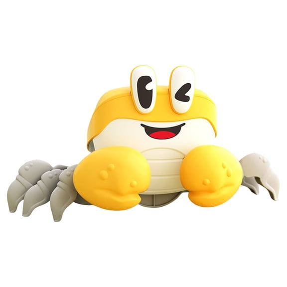 Flashing Led Figure with Automatic Obstacle Avoidance Musical Crawl Learning Education Toy For Toddler