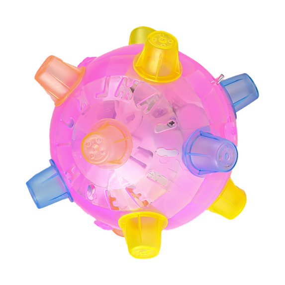 Flashing Light Up Spikey Kid TPR Flashing High Bouncing Jump Activate Educational Toy Colorful LED Light Dancing Kid's Gift 55 65 75 85 Cm 60 X 60cm 12er Pack