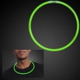 thumbnail image 1 of FlashingBlinkyLights 22 inch GREEN Glow Stick Necklaces (Set of 50), 1 of 1