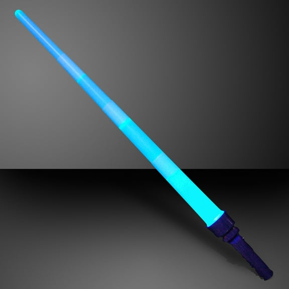 FlashingBlinkyLights Blue LED Expandable Light Up Saber Sword