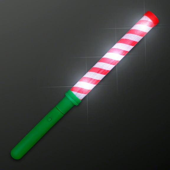 FlashingBlinkyLights Candy Cane Baton Light Up Wand