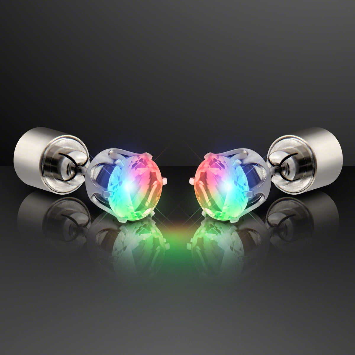 Flashing light up earrings discount