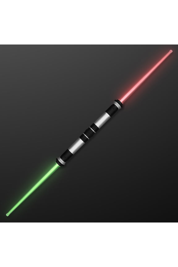 FlashingBlinkyLights Deluxe Double Sided Light Up Saber with Color Change Lights & Sound Effects