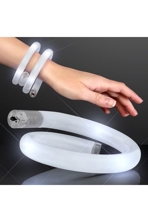 FlashingBlinkyLights Flashing LED Wrap-Around Tube Bracelets