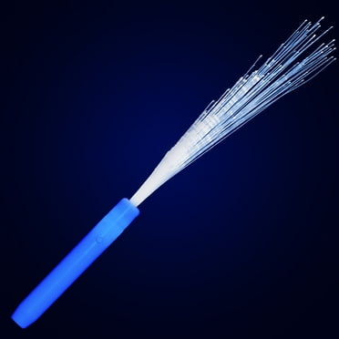 FlashingBlinkyLights Flashing Stick Wand with Sparkle Fibers