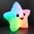 thumbnail image 1 of FlashingBlinkyLights Happy Star Light Up Pillows With Auto-Off Slow Color Changing LEDs, 1 of 4