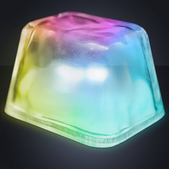 FlashingBlinkyLights Inspiration Ice Light Up Ice Cubes (Pack of 12)