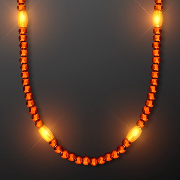 FlashingBlinkyLights LED Light Up Mardi Gras Beads