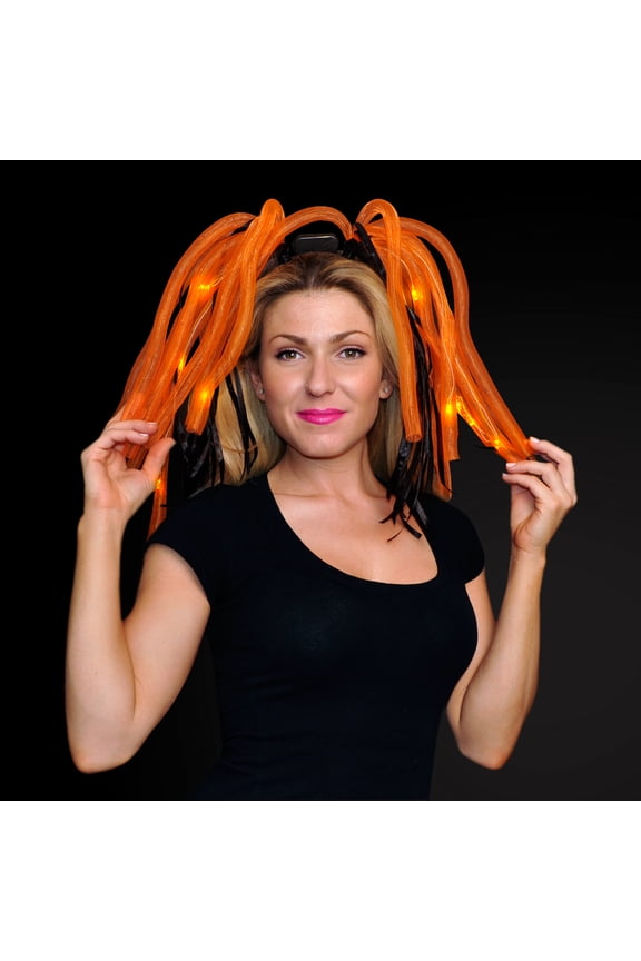 FlashingBlinkyLights LED Light Up Noodle Headbands