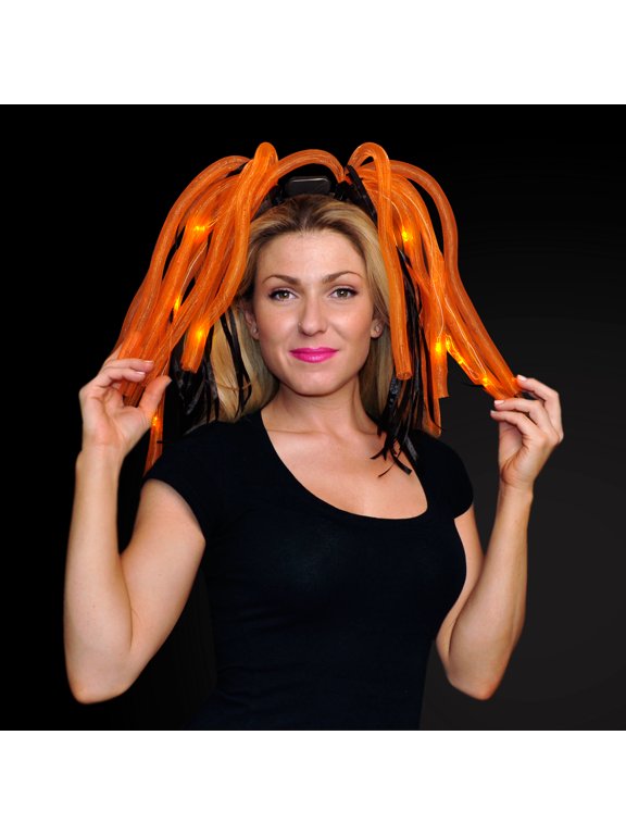 FlashingBlinkyLights LED Light Up Noodle Headbands
