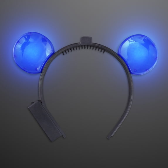 FlashingBlinkyLights LED Mouse Ears Headband