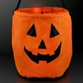 thumbnail image 1 of FlashingBlinkyLights LED Pumpkin Trick-Or-Treat Halloween Bag, 1 of 1