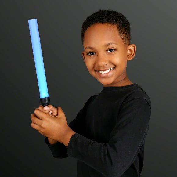 FlashingBlinkyLights Light Stick Baton Mini Saber with 7 Still Colors and Color Change LED Light Functions