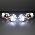 thumbnail image 1 of White LED Cubic Zirconia Light Up Earrings for Pierced Ears, 1 of 4