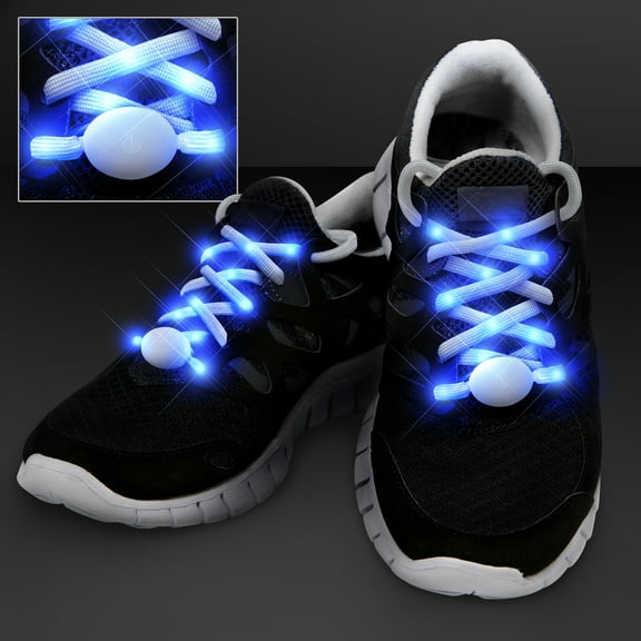 FlashingBlinkyLights Light Up LED Shoelaces for Night Runs