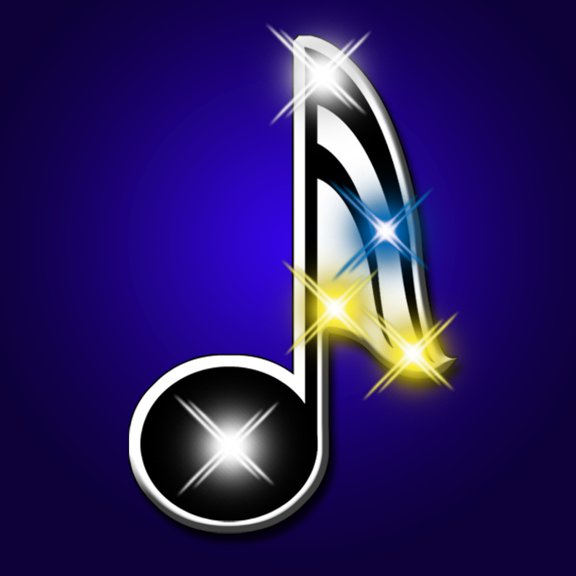 FlashingBlinkyLights Music Note Flashing Blinking Light Up Body Lights Pins