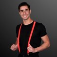 thumbnail image 1 of FlashingBlinkyLights Rechargeable Red LED Light Up Suspenders, 1 of 2