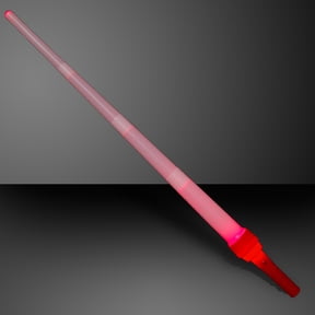 FlashingBlinkyLights Red LED Expandable Flashing Sword