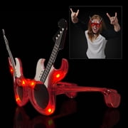 FlashingBlinkyLights Rock Guitar Red LED Shades