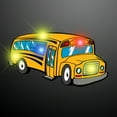 thumbnail image 1 of FlashingBlinkyLights School Bus Flashing Blinking Light Up Body Lights Pins, 1 of 1