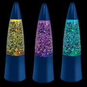 FlashingBlinkyLights Shake & Sparkle Light Up Mini Rocket Lamps